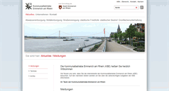 Desktop Screenshot of kommunalbetriebe-emmerich.de